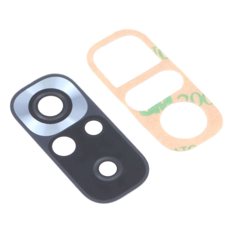10 PCS Back Camera Lens for Xiaomi Redmi Note 10S M2101K7BG M2101K7BI M2101K7BNY(Silver)