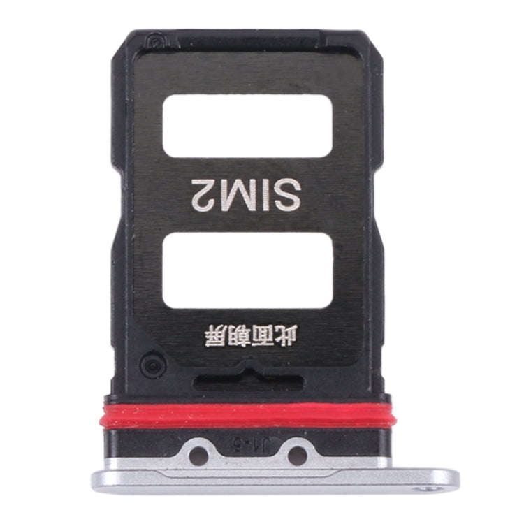 SIM Card Tray + SIM Card Tray for Xiaomi Redmi K40 Gaming M2012K10C M2104K10AC (Silver)