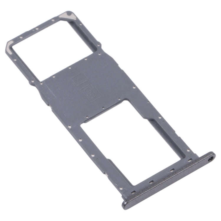 SIM Card Tray + Micro SD Card Tray for Nokia 3.4 TA-1288 TA-1285 TA-1283(Black)