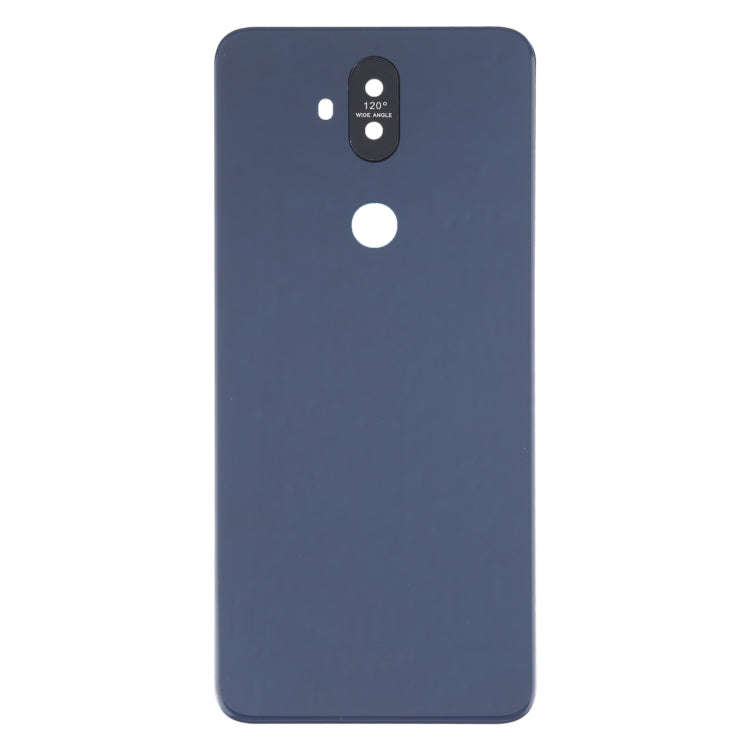 Grass Material Battery Back Cover With Camera Lens for Asus Zenfone 5 Lite ZC600KL(Blue)