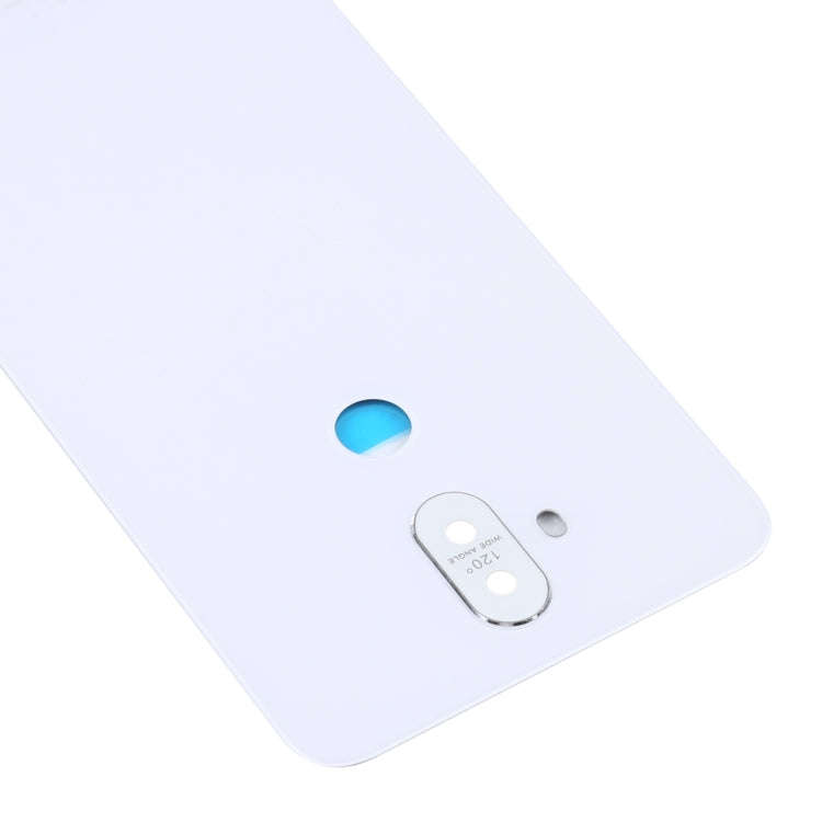 Grass Material Battery Back Cover With Camera Lens for Asus Zenfone 5 Lite ZC600KL(White)