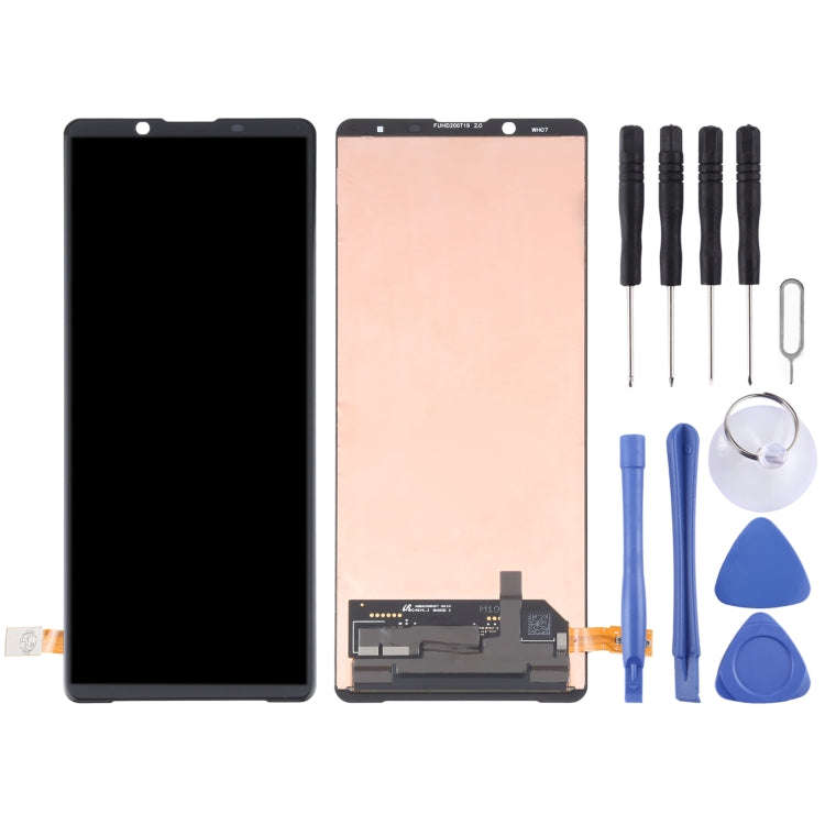 Original OLED LCD Screen for Sony Xperia 1 II with Digitizer Full Assembly