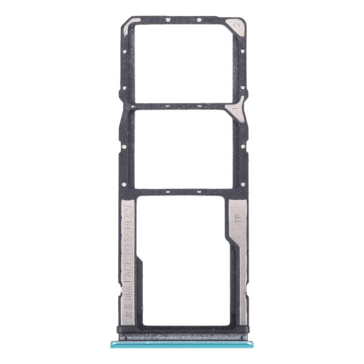 SIM Card Tray + SIM Card Tray + Micro SD Card Tray for Xiaomi Redmi 9T 4G / Redmi Note 9 4G J19S ...