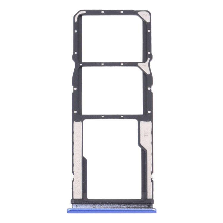 SIM Card Tray + SIM Card Tray + Micro SD Card Tray for Xiaomi Redmi 9T 4G / Redmi Note 9 4G J19S ...