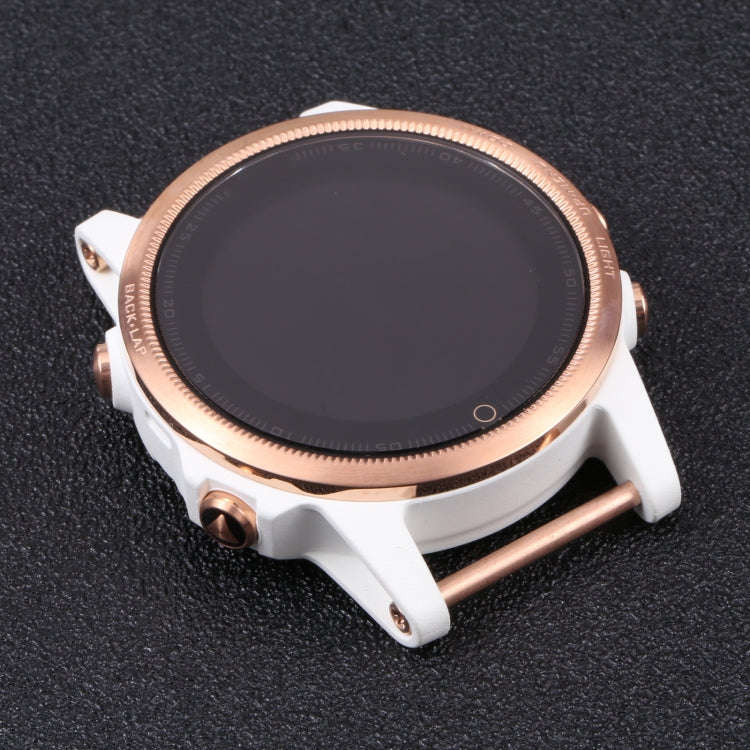 LCD Screen and Digitizer Full Assembly With Frame for Garmin Fenix 5S (Sapphire Version)(White)