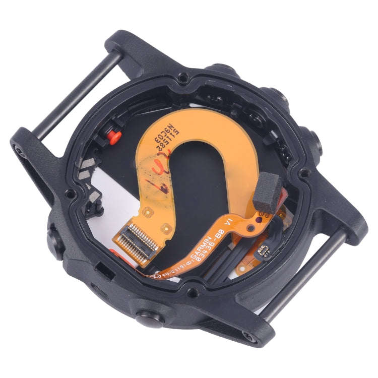 LCD Screen and Digitizer Full Assembly With Frame for Garmin Fenix 5S Plus Sapphire Version (Black)