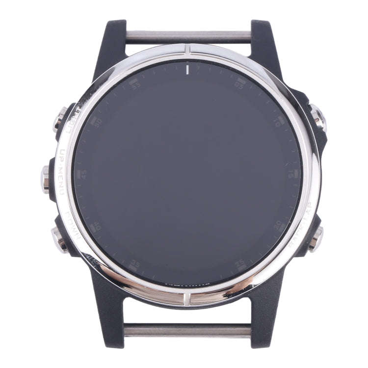 LCD Screen and Digitizer Full Assembly With Frame for Garmin Fenix 5S Plus Sapphire Version(Silver)