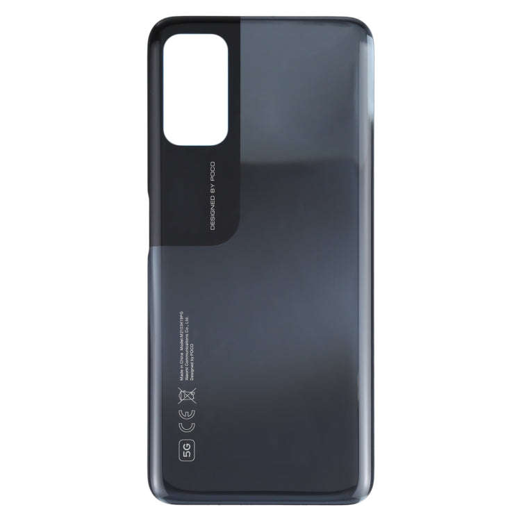 Original Battery Back Cover for Xiaomi Poco M3 Pro 5G M2103K19PG, M2103K19PI(Black)