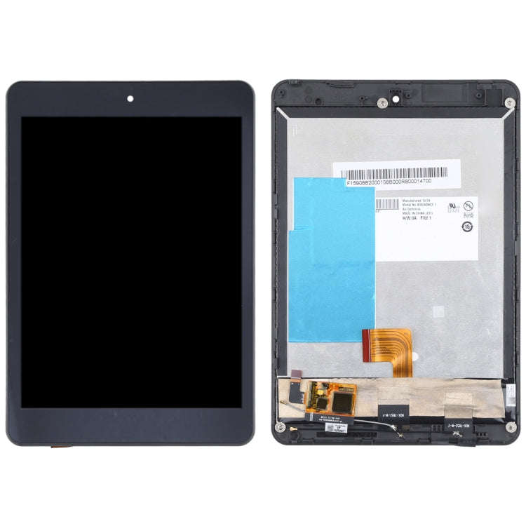 Original LCD Screen for Lenovo Miix 3-830 7.9 inch Digitizer Full Assembly with Frame (Black)