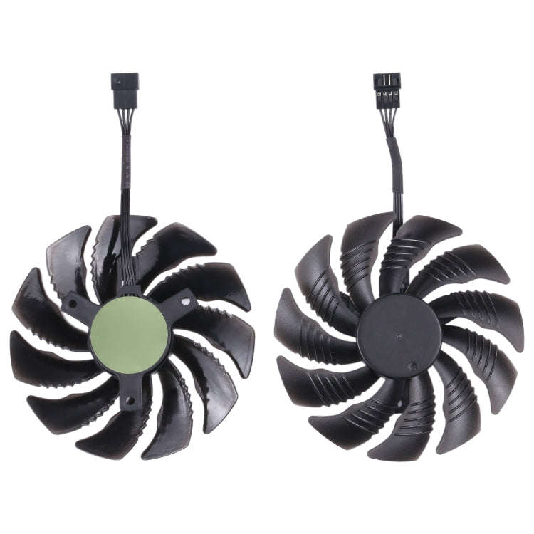 1 Pair 88MM 4 Pin Computer Graphics Card Cooling Fan For Gigabyte GeForce GTX1060 1070 GTX1050ti ...