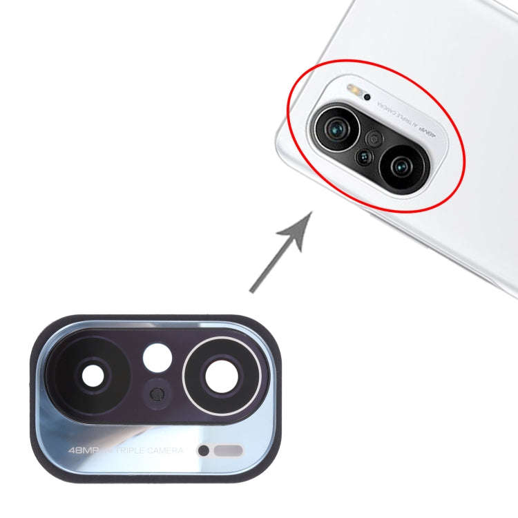 Camera Lens Cover for Xiaomi POCO F3(48MP) M2012K11AG(Silver)