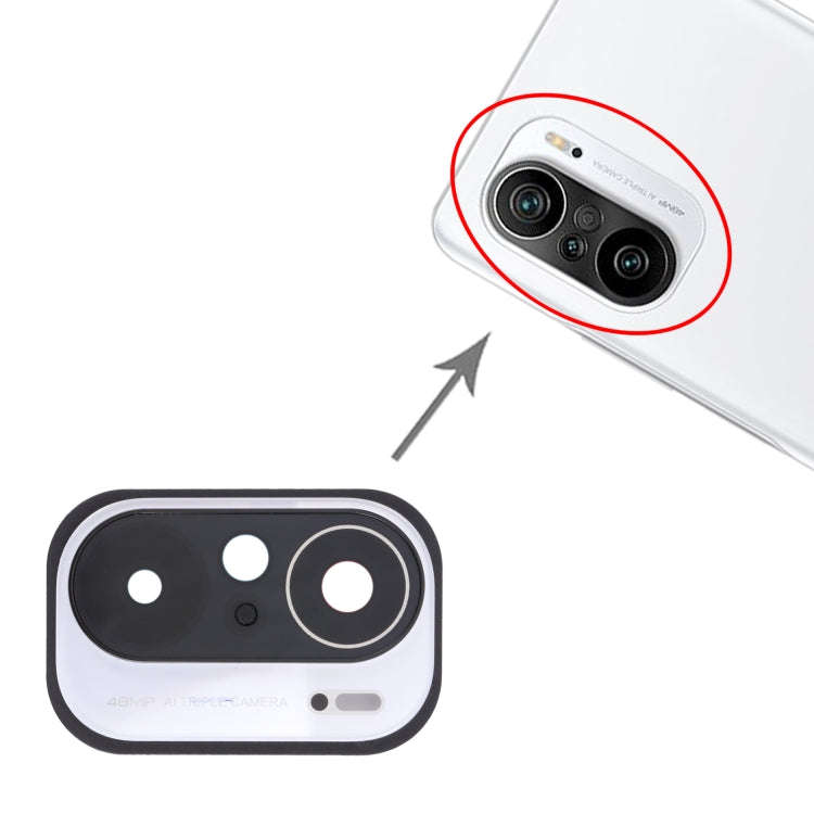 Camera Lens Cover for Xiaomi POCO F3(48MP) M2012K11AG(White)