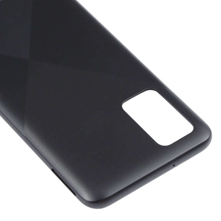 For Samsung Galaxy A02s Battery Back Cover (Black)