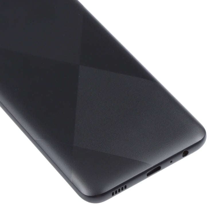 For Samsung Galaxy A02s Battery Back Cover (Black)