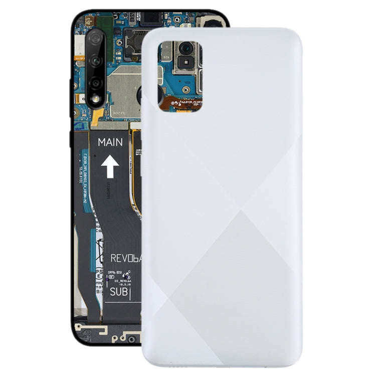 For Samsung Galaxy A02s Battery Back Cover (White)