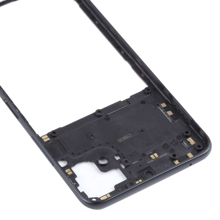 For Samsung Galaxy A22 5G Middle Frame Bezel Plate (Black)