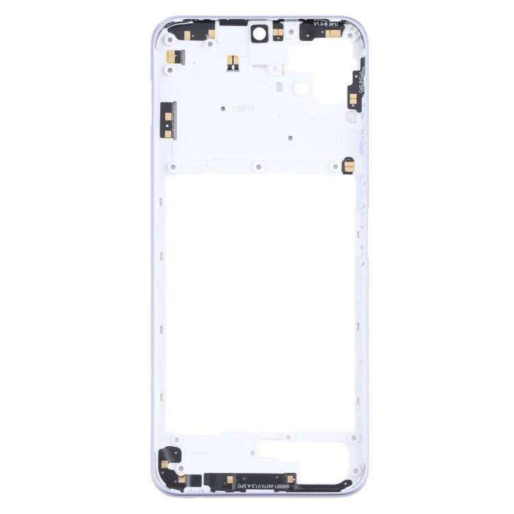 For Samsung Galaxy A22 5G  Middle Frame Bezel Plate (Purple)