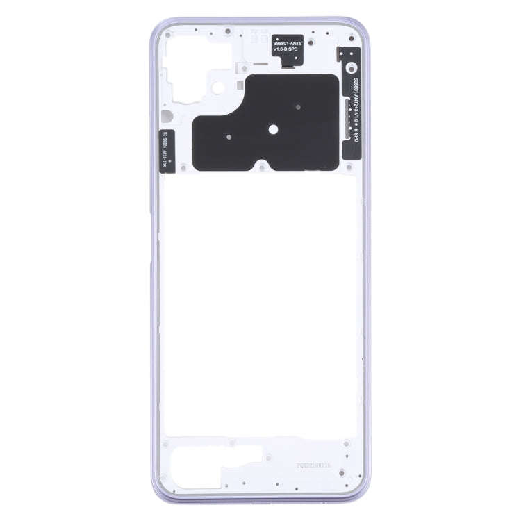 For Samsung Galaxy A22 5G  Middle Frame Bezel Plate (Purple)