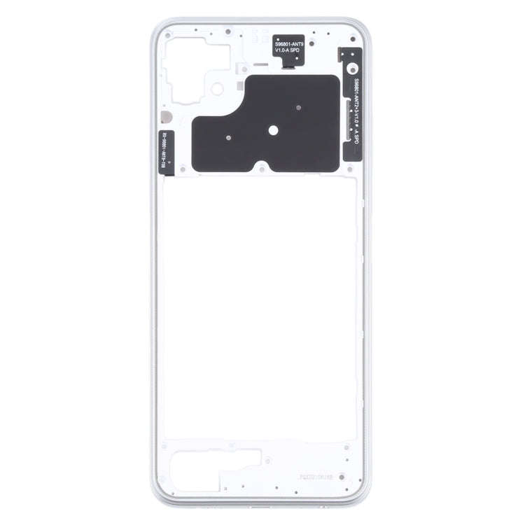 For Samsung Galaxy A22 5G  Middle Frame Bezel Plate (White)