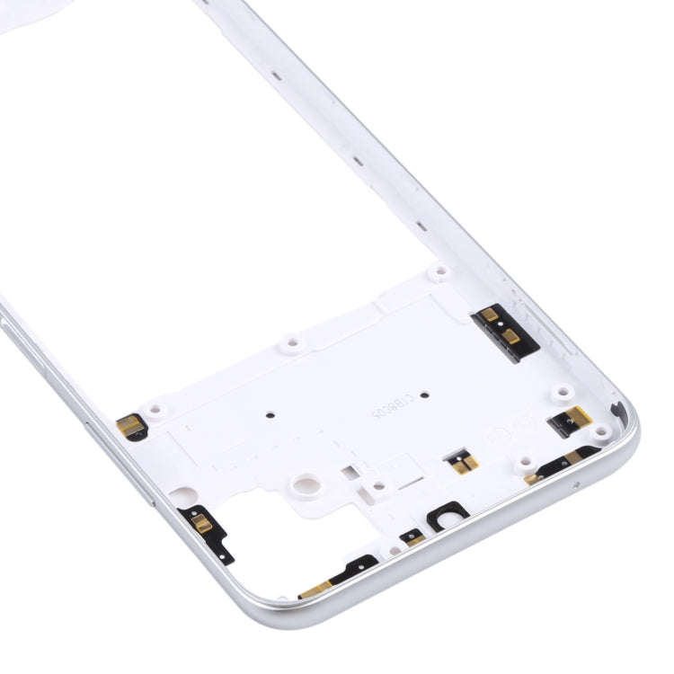For Samsung Galaxy A22 5G  Middle Frame Bezel Plate (White)