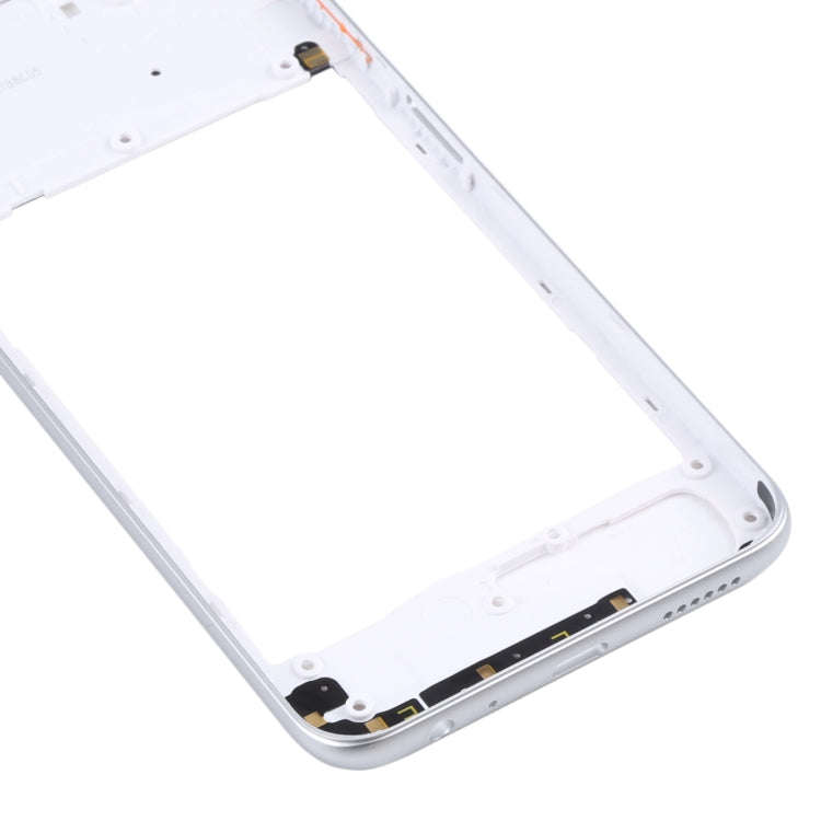 For Samsung Galaxy A22 5G  Middle Frame Bezel Plate (White)