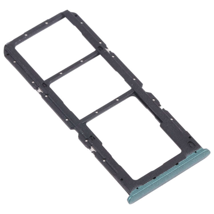 For OPPO Realme 7i RMX2103  SIM Card Tray + SIM Card Tray + Micro SD Card Tray (Green)