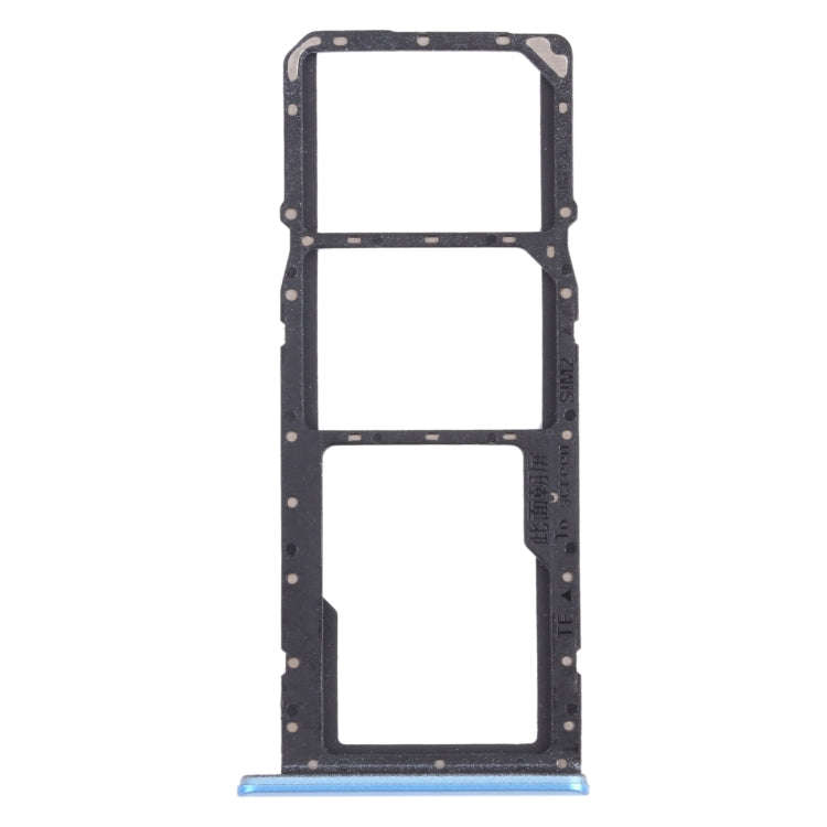 For OPPO Realme C21 / Realme C21Y RMX3201,RMX3261  SIM Card Tray + SIM Card Tray + Micro SD Card ...