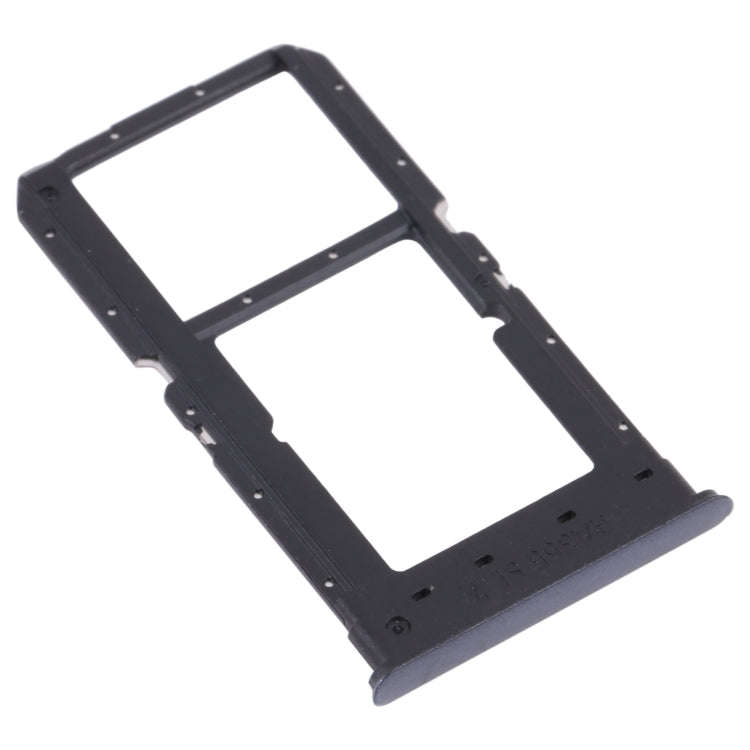 For OPPO Realme V5 5G  SIM Card Tray + SIM Card Tray / Micro SD Card Tray (Black)
