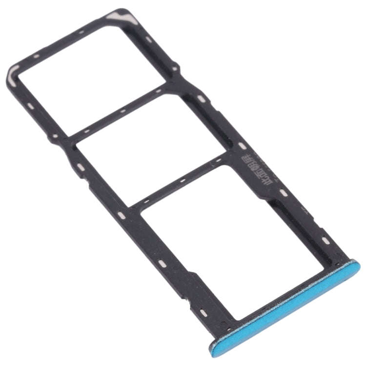 For OPPO Realme C3 RMX2027, RMX2020, RMX2021  SIM Card Tray + SIM Card Tray + Micro SD Card Tray ...
