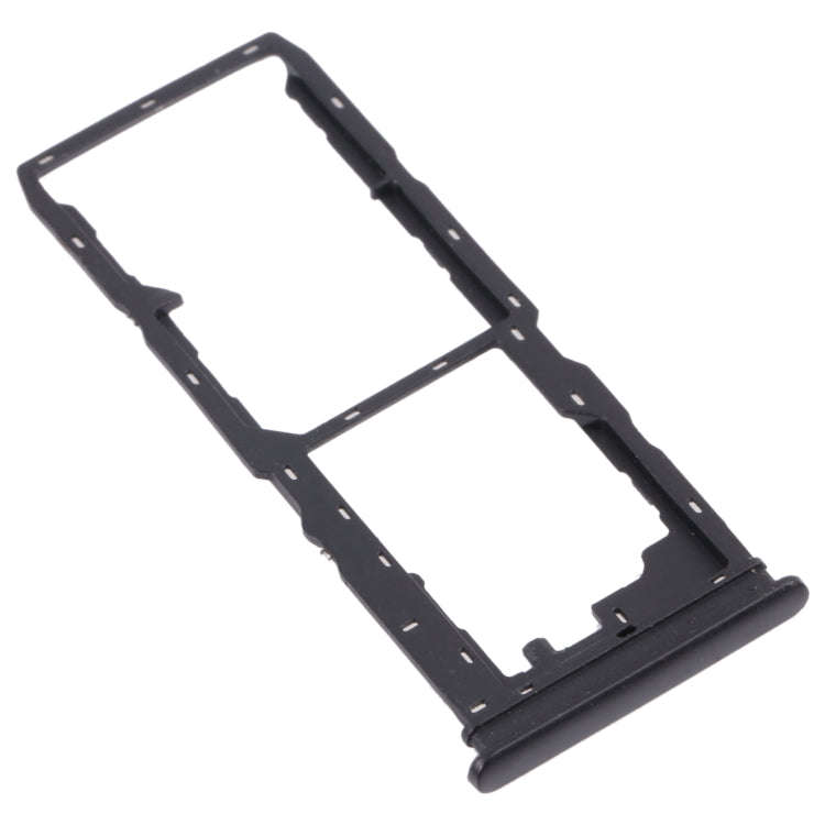 For vivo Y30 (China) / Y20s V2034A SIM Card Tray + SIM Card Tray + Micro SD Card Tray (Black)