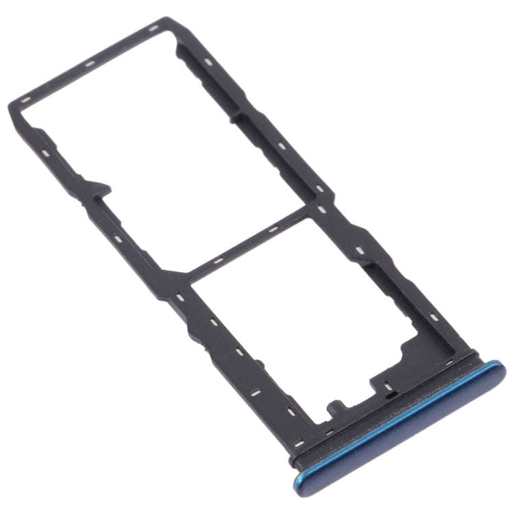 For vivo Y30 (China) / Y20s V2034A SIM Card Tray + SIM Card Tray + Micro SD Card Tray (Blue)