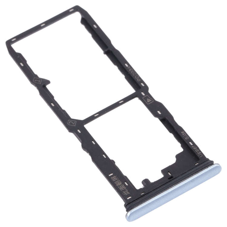 For vivo Y30 (China) / Y20s V2034A SIM Card Tray + SIM Card Tray + Micro SD Card Tray (White)
