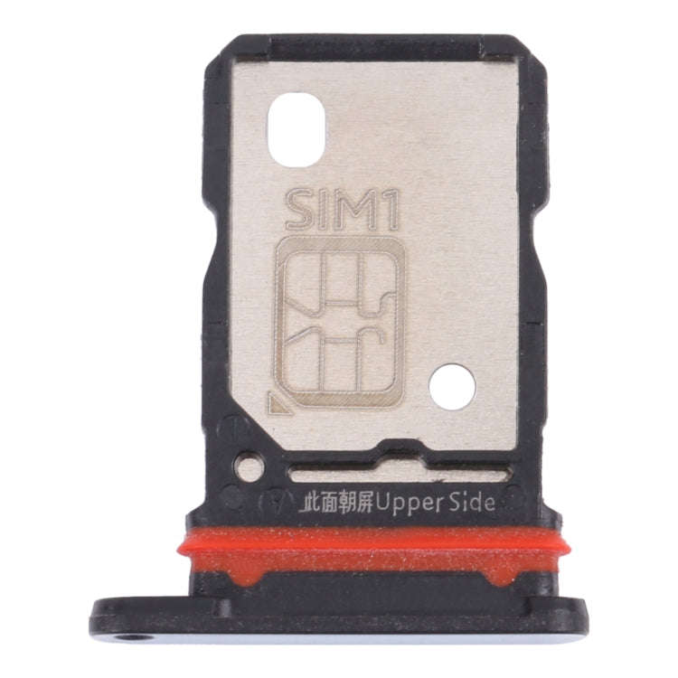 For vivo X60 Pro+ V2056A SIM Card Tray + SIM Card Tray (Black)