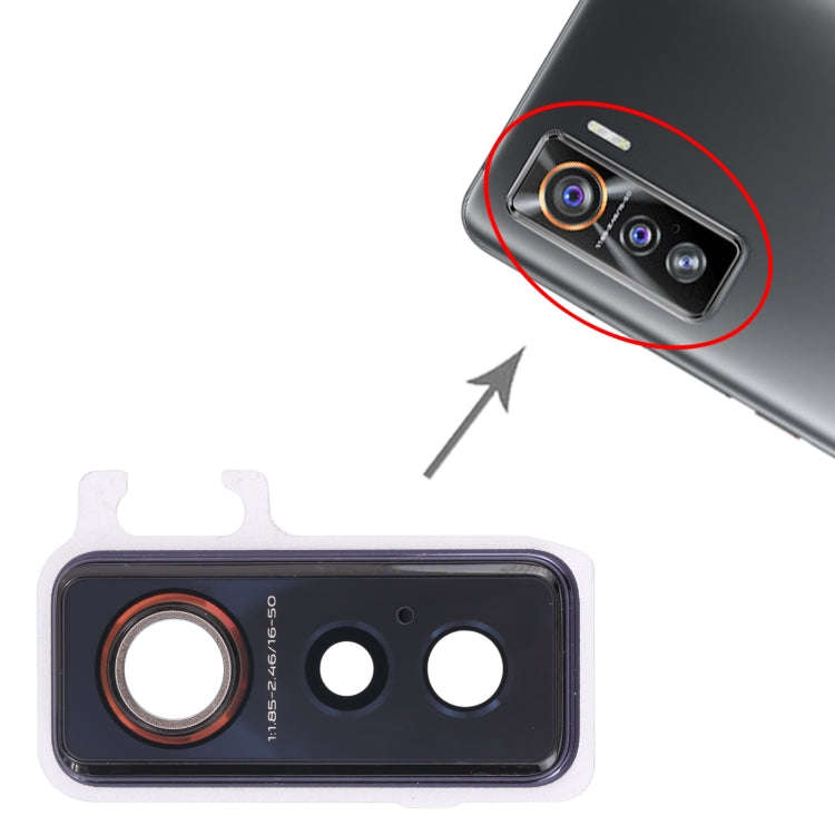 For vivo iQOO 5 5G  V2024A Camera Lens Cover (Black)