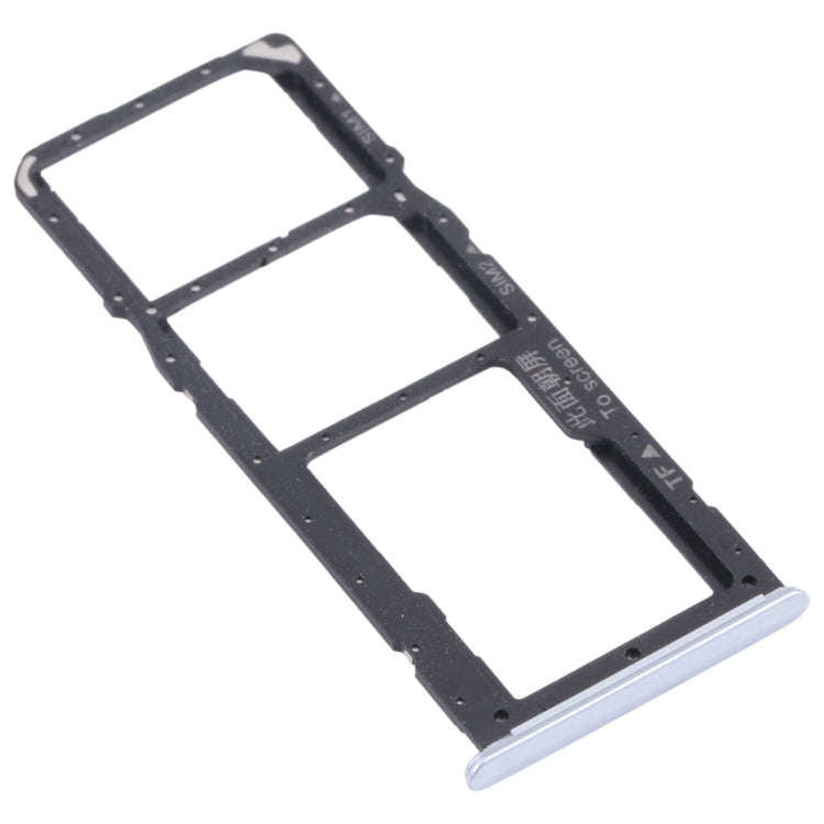 For OPPO Realme 7 (Global)  SIM Card Tray + SIM Card Tray + Micro SD Card Tray (White)