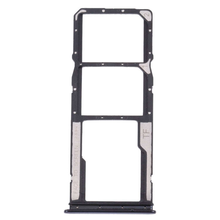 SIM Card Tray + SIM Card Tray + Micro SD Card Tray for Xiaomi Redmi Note 10 4G / Redmi Note 10S M...