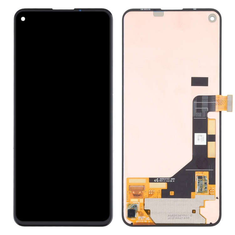 Original Super AMOLED LCD Screen for Google Pixel 5a 5G with Digitizer Full Assembly