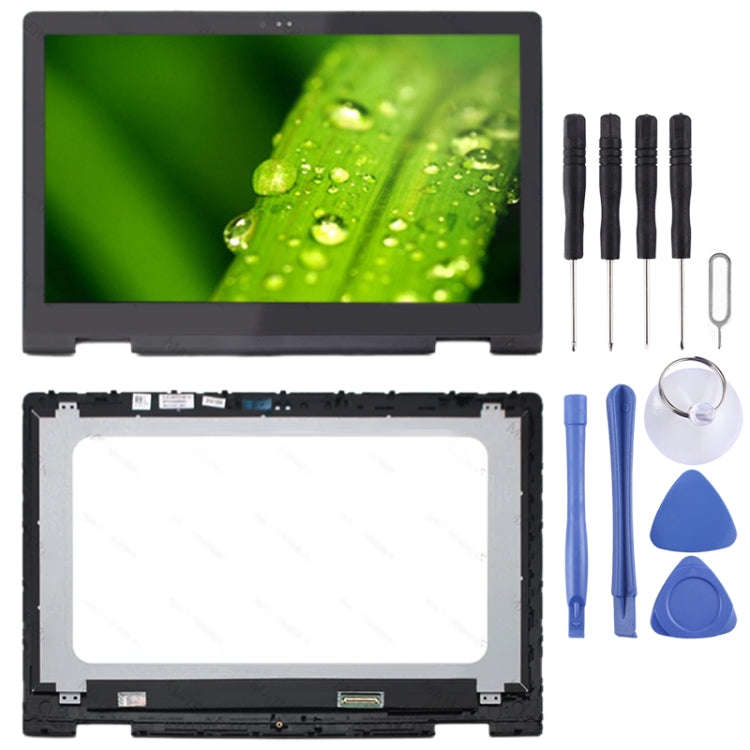FHD 1920 x 1080 40 Pin P58F001 OEM LCD Screen for Dell Inspiron 15 5568 5578 Digitizer Full Assem...