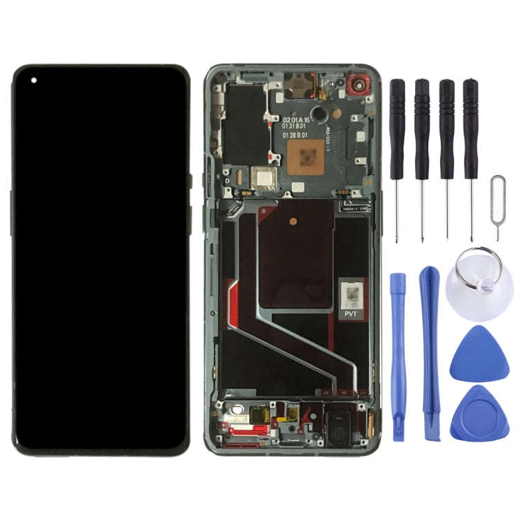 For OnePlus 9 Pro LE2121 LE2125 LE2123 LE2120 Digitizer Full Assembly With Frame Original LCD Scr...