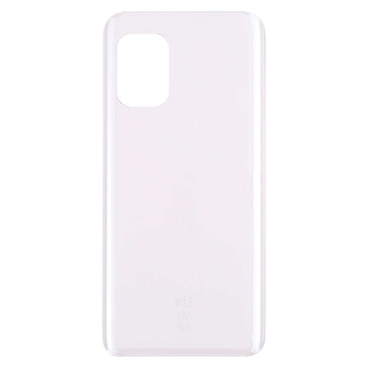 Glass Battery Back Cover with Adhesive for Asus Zenfone 8 ZS590KS(White)