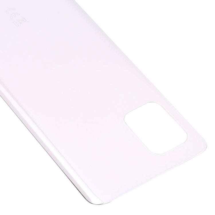 Glass Battery Back Cover with Adhesive for Asus Zenfone 8 ZS590KS(White)