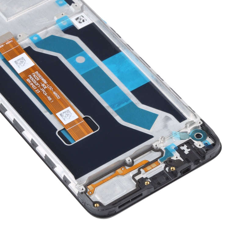 LCD Screen and Digitizer Full Assembly With Frame for OPPO Realme C3 / C3i RMX2027 RMX2020 RMX2021