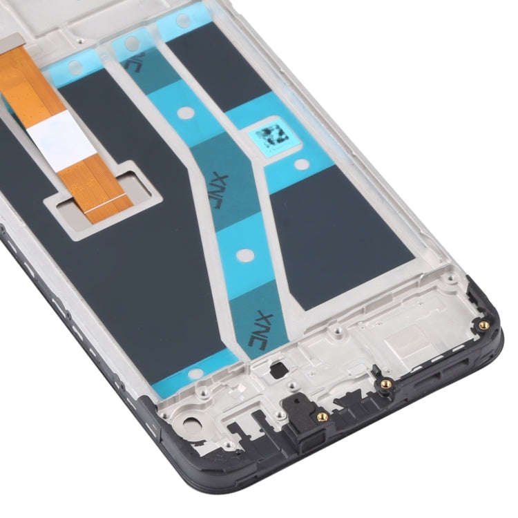 LCD Screen and Digitizer Full Assembly With Frame for OPPO Realme C2 / A1k