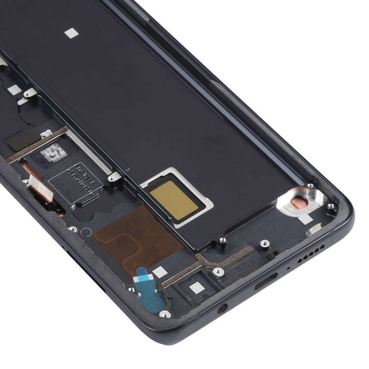 AMOLED LCD Screen for Xiaomi Mi Note 10 Lite M2002F4LG Digitizer Full Assembly with Frame(Black)