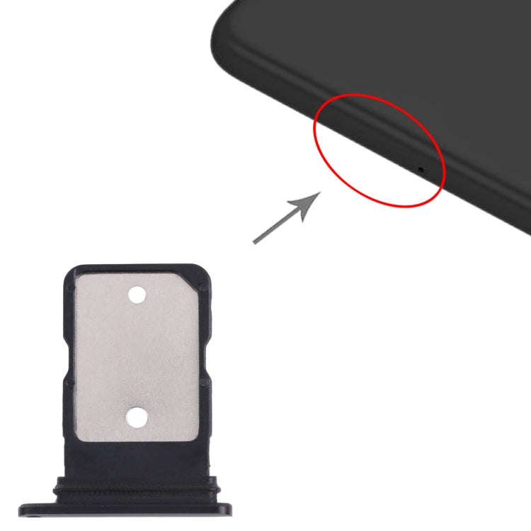 SIM Card Tray for Google Pixel 4a (Black)