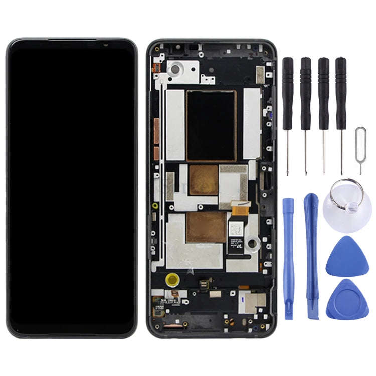 Original AMOLED LCD Screen for Asus ROG Phone 5 ZS673KS 1B048IN I005DB I005DA Digitizer Full Asse...