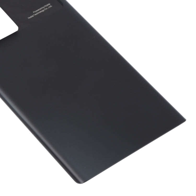Glass Battery Back Cover for ZTE Nubia Z30 Pro(Black)