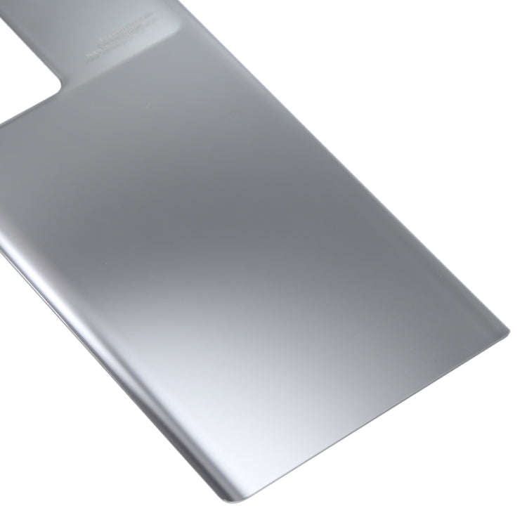 Glass Battery Back Cover for ZTE Nubia Z30 Pro(Silver)