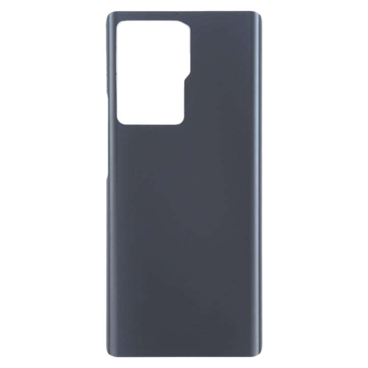 Glass Battery Back Cover for ZTE Axon 30 Ultra 5G(Black)