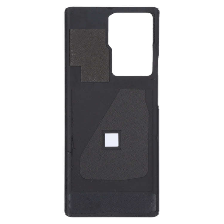 Glass Battery Back Cover for ZTE Axon 30 Ultra 5G(Black)